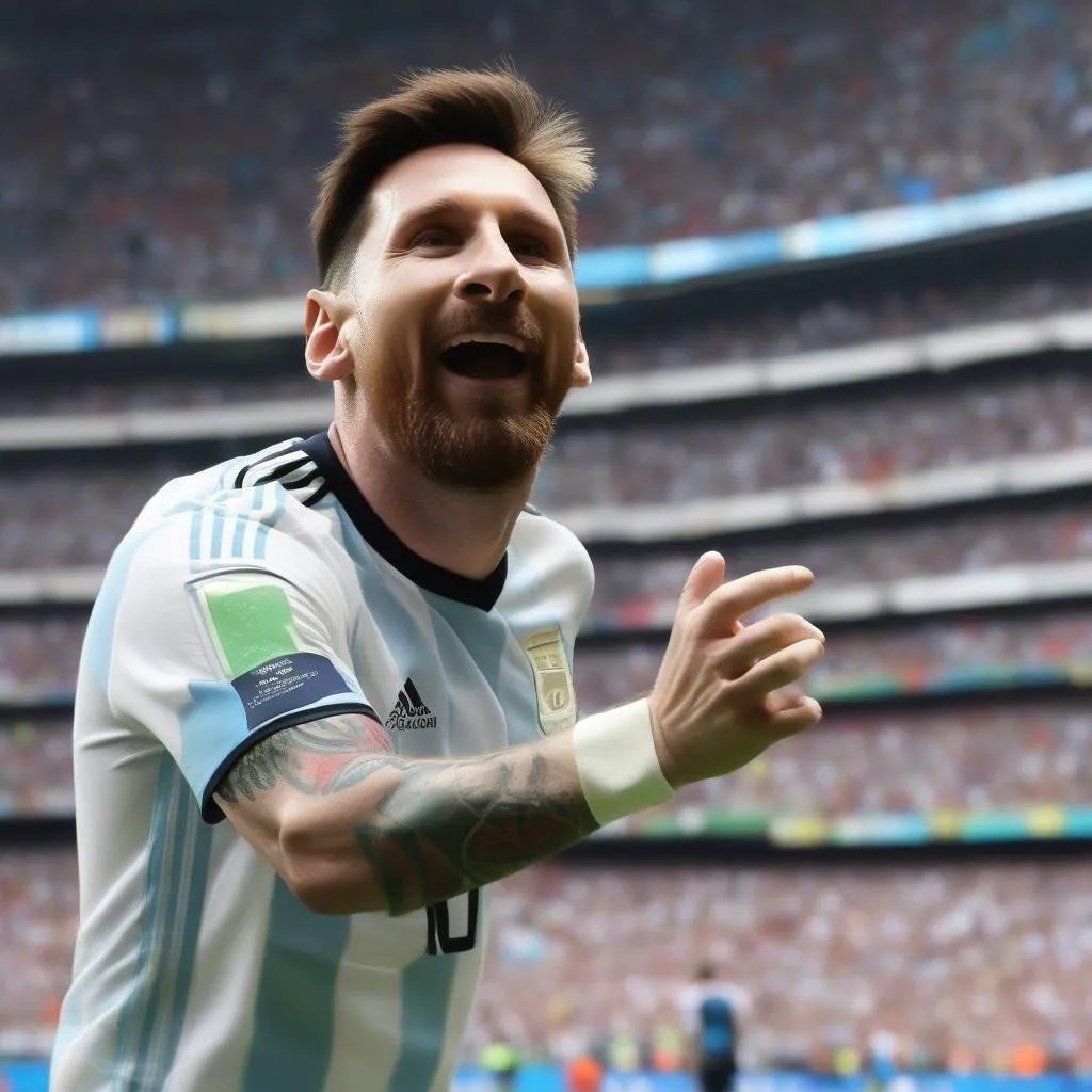 Messi ghi bàn World Cup 2018