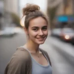 Kiểu tóc messy buns đẹp tự nhiên, tạo cảm giác thoải mái và năng động