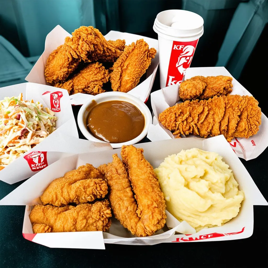 Món ăn KFC Thủ Đức