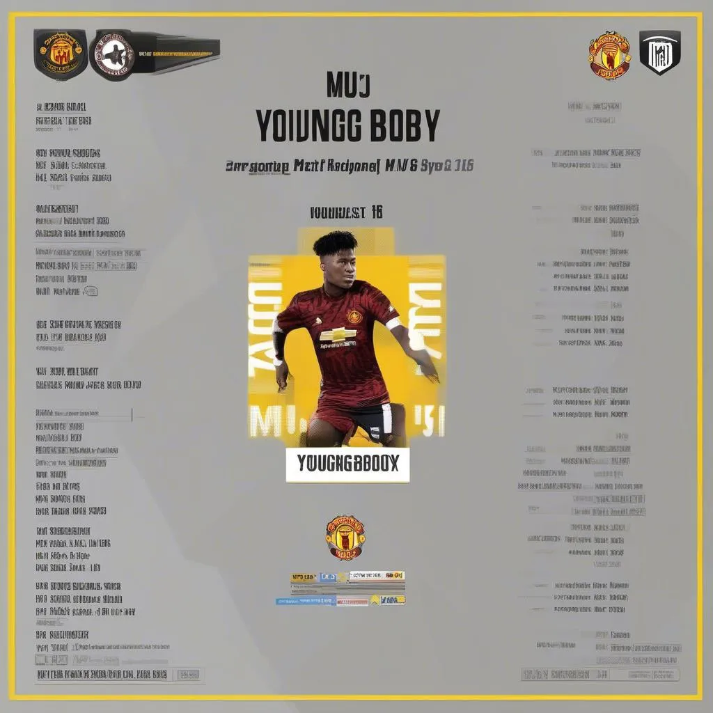 Lịch thi đấu MU vs YoungBoy với đầy đủ thông tin thời gian, địa điểm, kênh phát sóng