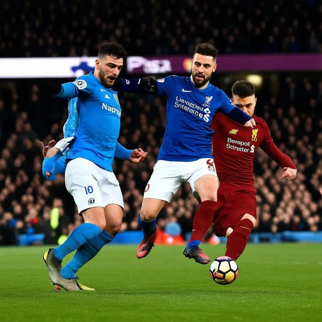 Ảnh trận đấu Napoli vs Liverpool