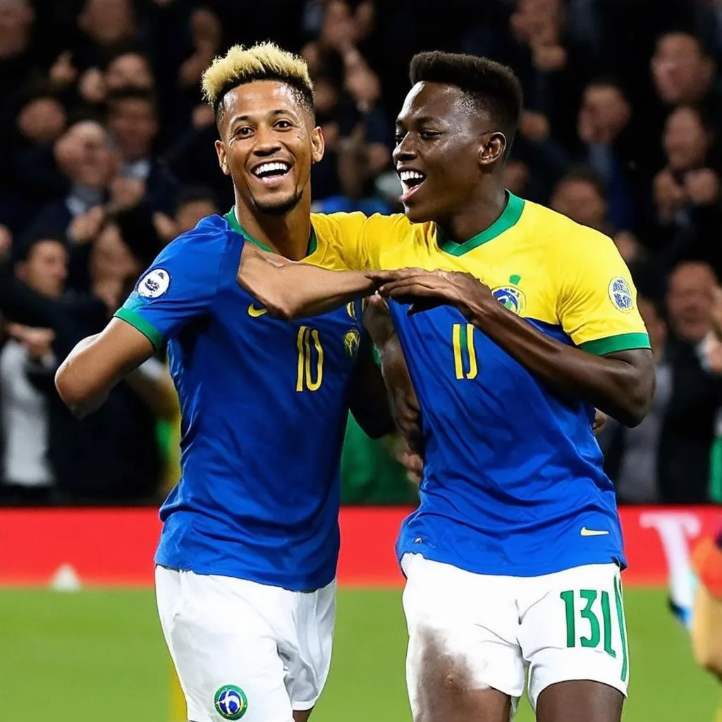 Neymar and Vinicius: Brazil's dynamic duo