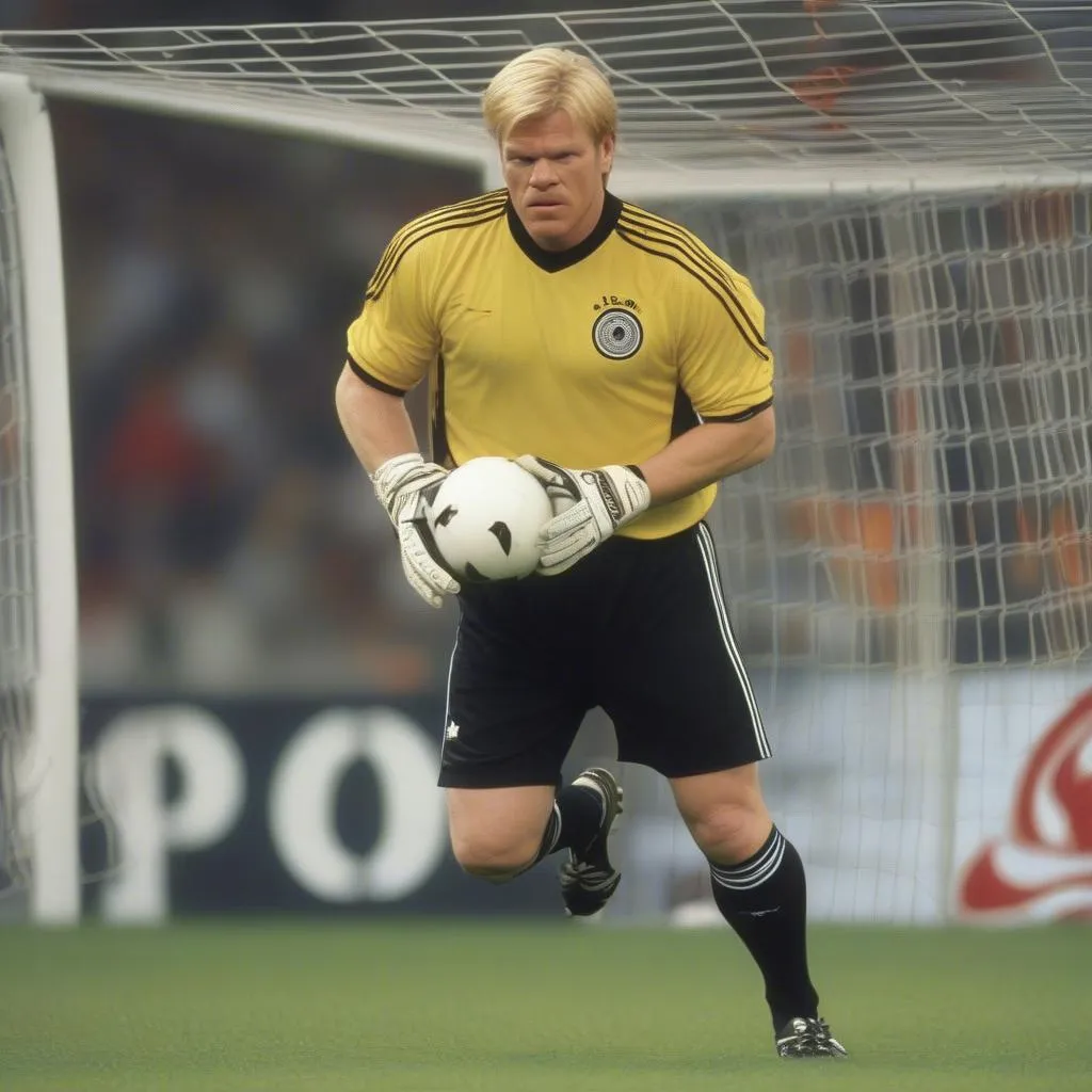 Oliver Kahn - Thủ Môn Huyền Thoại Của Đức - Biểu Tượng Của Sức Mạnh Và Quyết Tâm