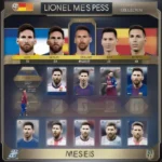 Thẻ PES Card Collection INT Messi