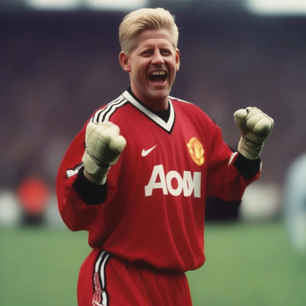 Thủ môn huyền thoại Peter Schmeichel của Manchester United