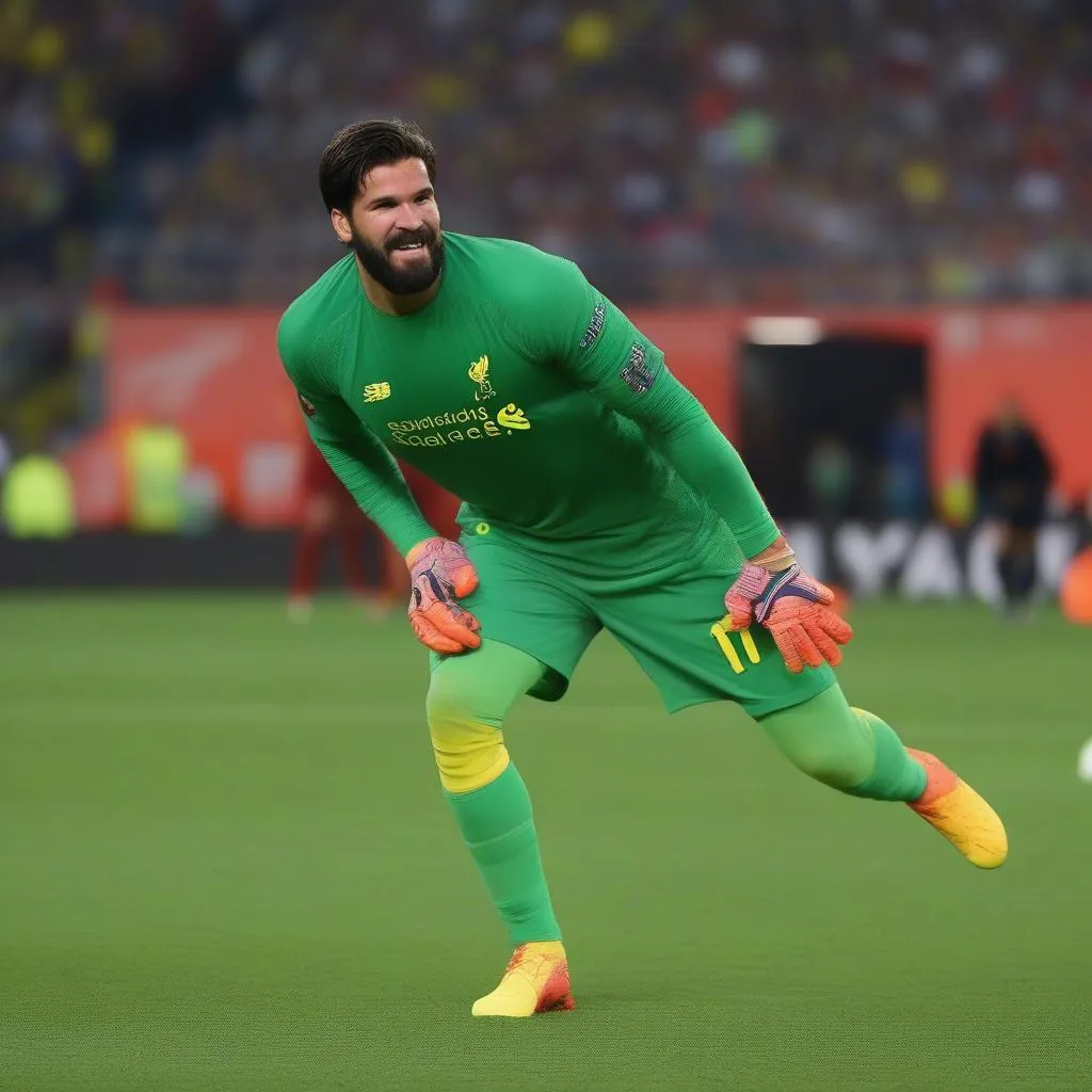 Alisson Becker đã thực hiện những pha cản phá ngoạn mục, cản phá các cú sút nguy hiểm và bảo vệ khung thành cho Liverpool và đội tuyển Brazil