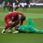 Pha tranh chấp giữa Ramos và Alisson Becker