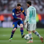 Ramos và Messi đối đầu căng thẳng