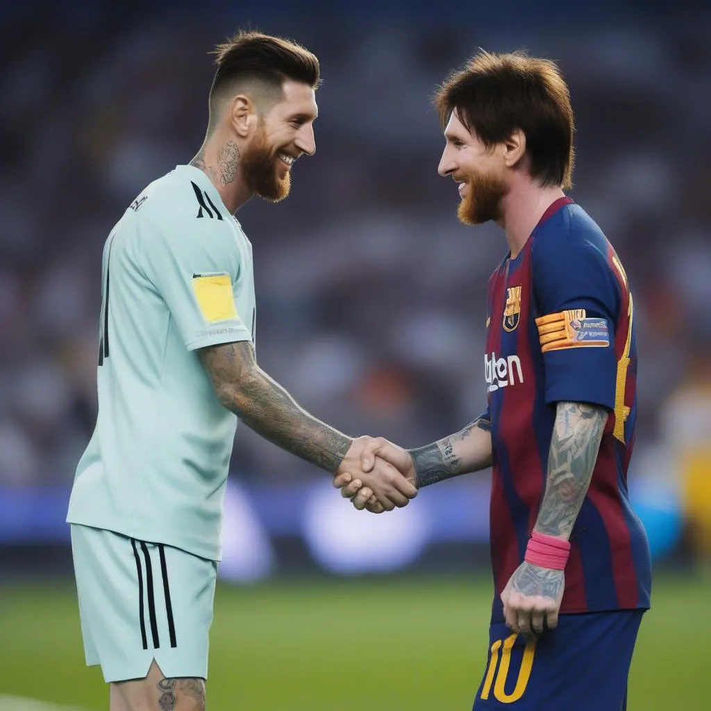 Ramos xin lỗi Messi chân thành