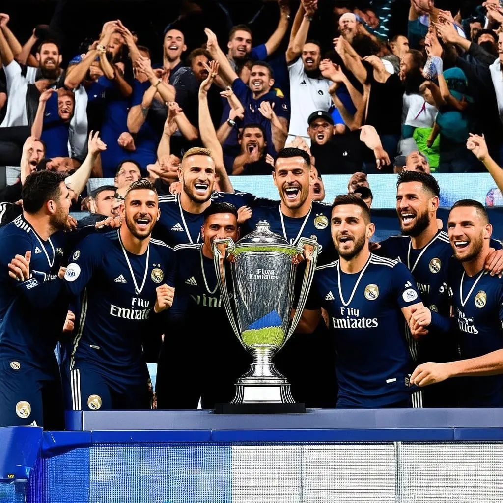 Real Madrid champion La Liga 2021