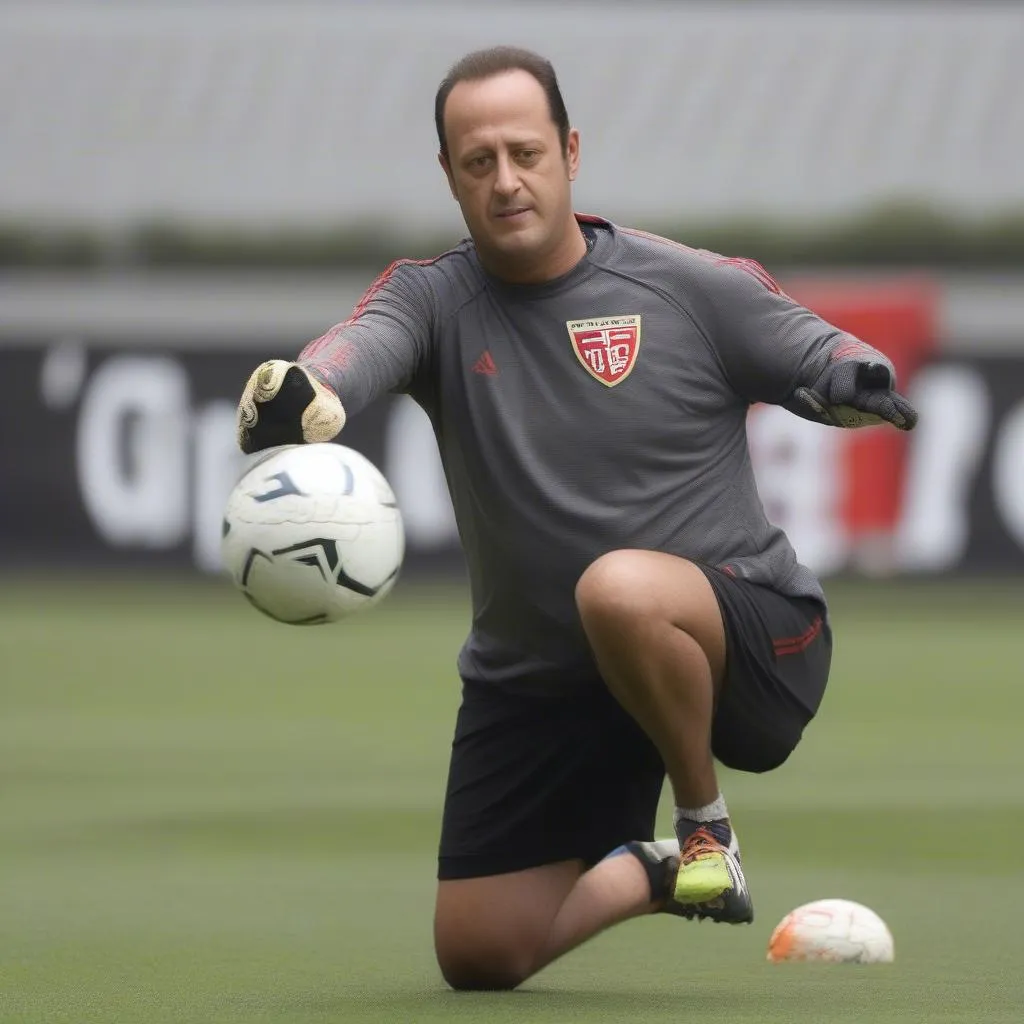 Rogerio Ceni Luyện Tập