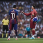 Ronaldo và Messi thi đấu trong một trận đấu