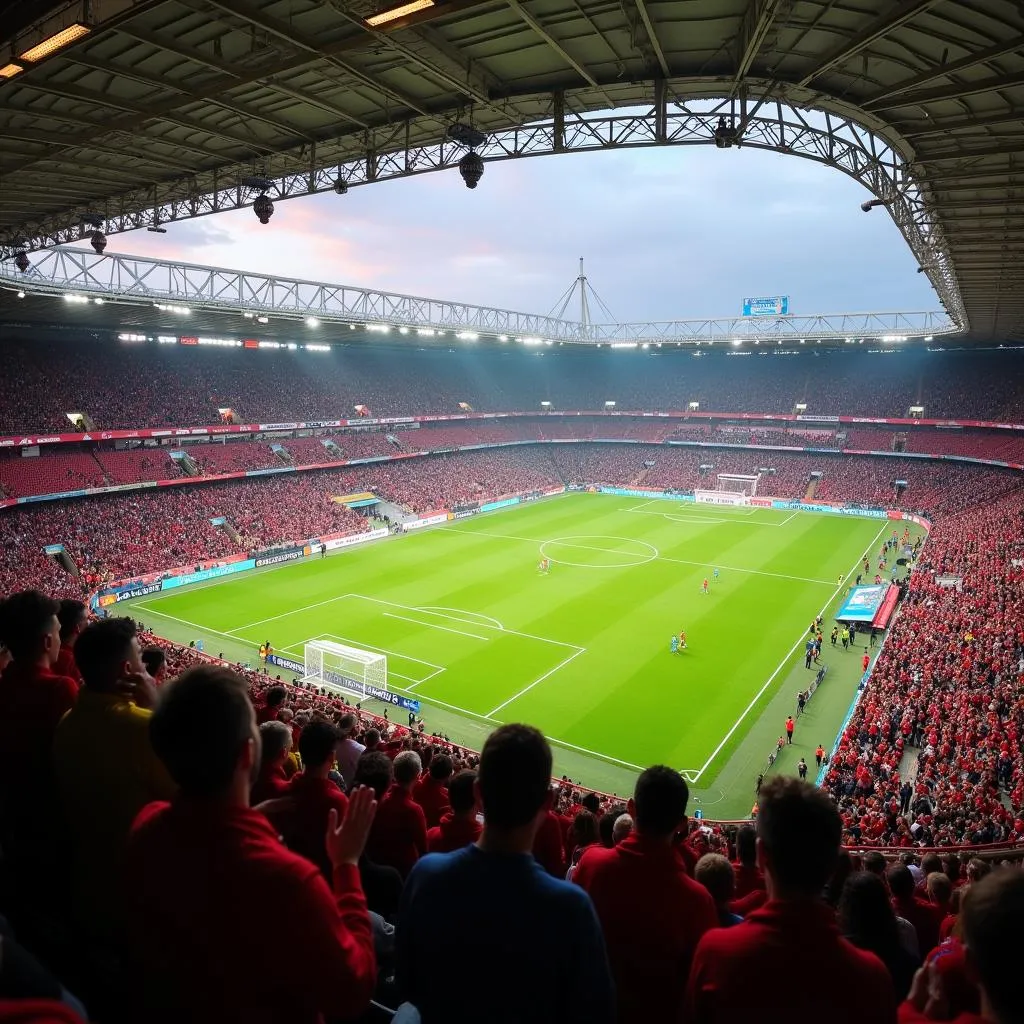 Football stadium in Belarus