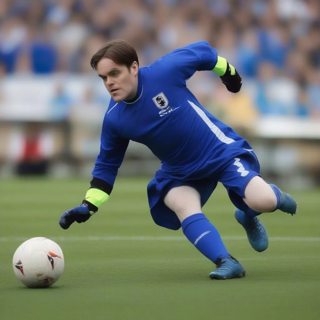 Scott Sterling thi đấu - Huyền thoại trong khung thành