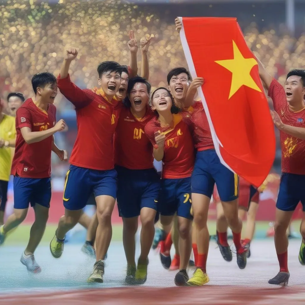 Sea Games 2017: Đội tuyển Việt Nam chiến thắng