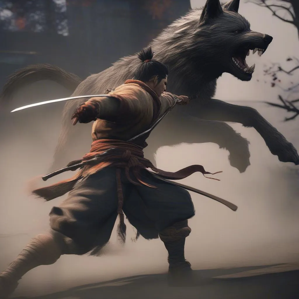 Sekiro: Shadows Die Twice - Cô Ảnh Môn Thươn Thủ - Genichiro Ashina