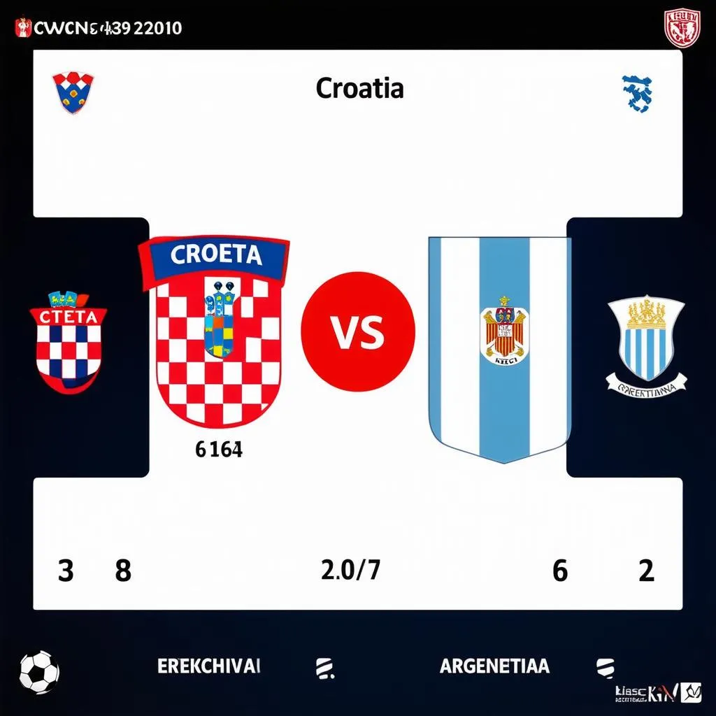 Soi kèo Croatia vs Argentina: Bí quyết thắng lợi