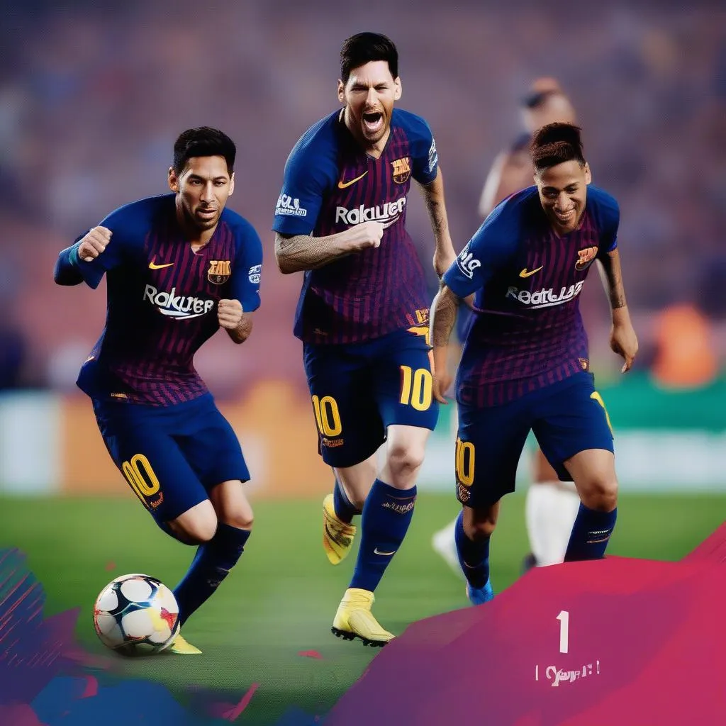 Bộ ba Messi, Suarez, Neymar