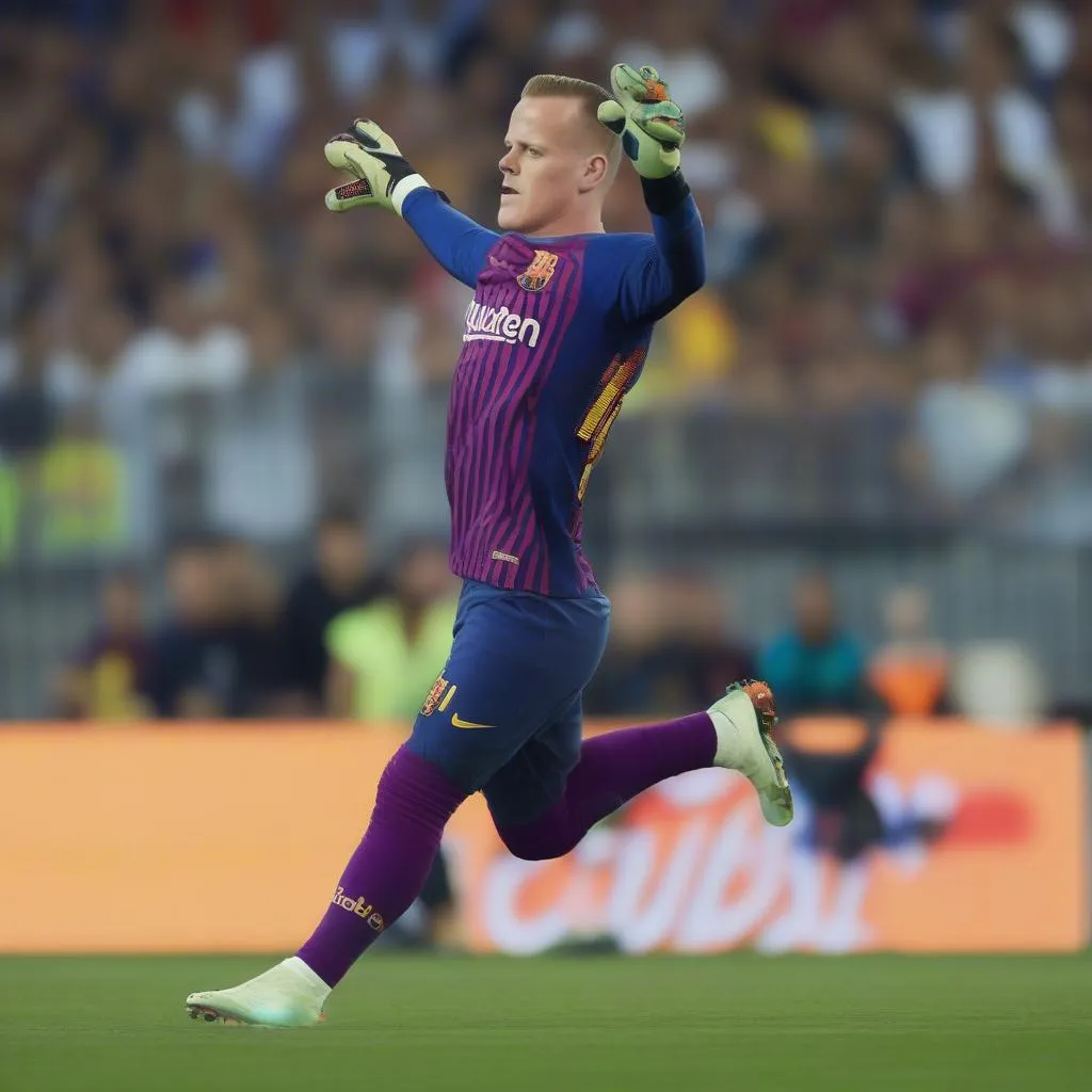 Ter Stegen, thủ môn xuất sắc của Barcelona