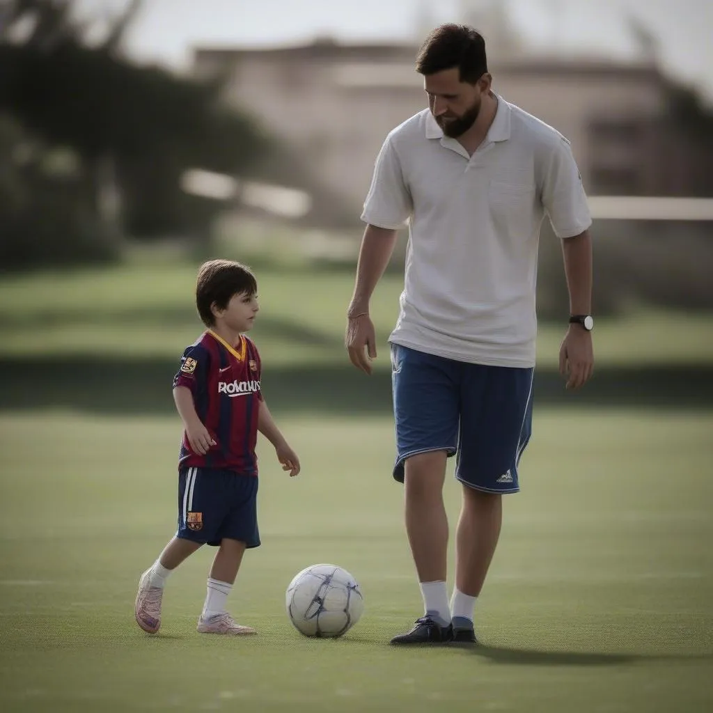 Thiago Messi - Con trai của Lionel Messi