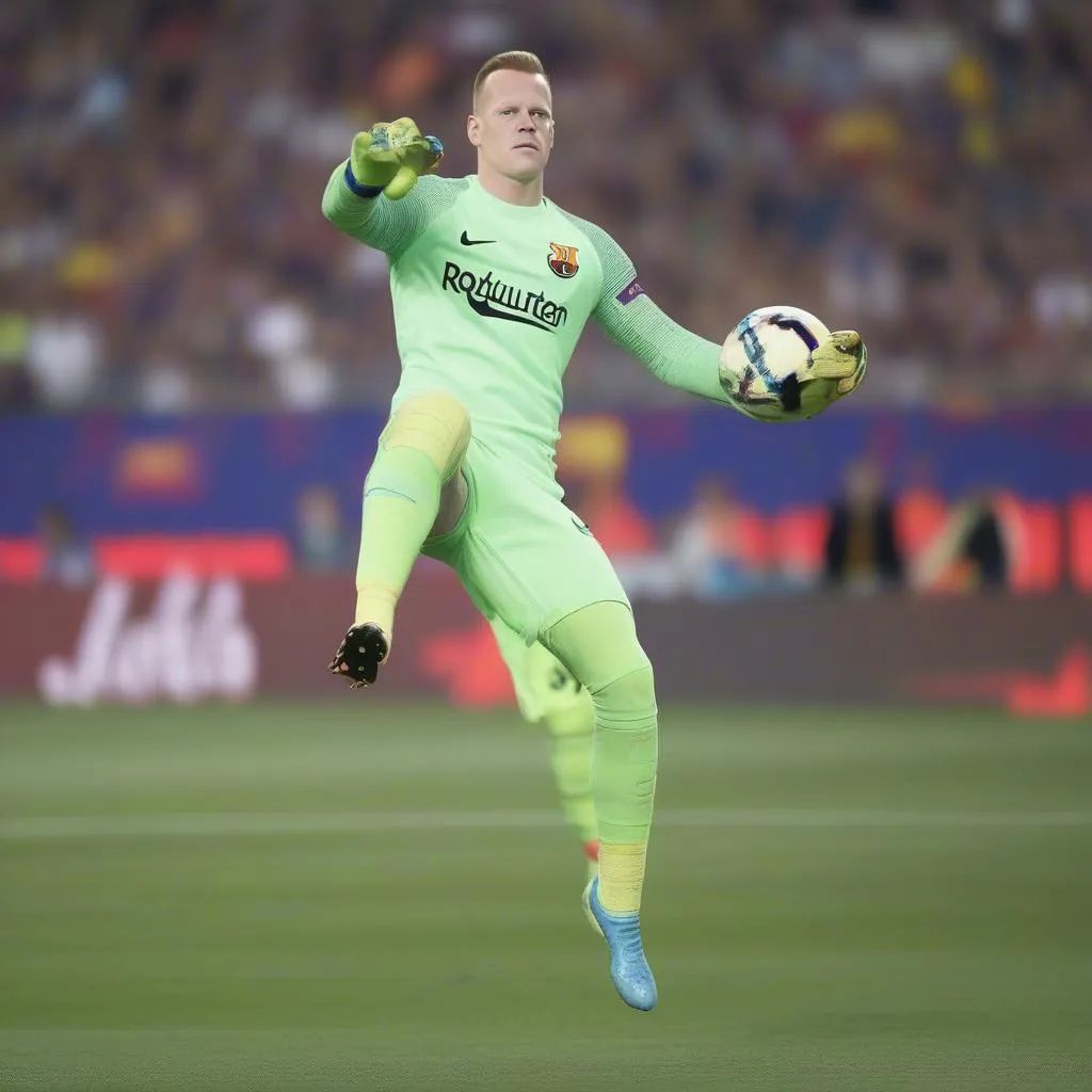 Ter Stegen cứu thua xuất sắc cho Barca mùa giải 2019