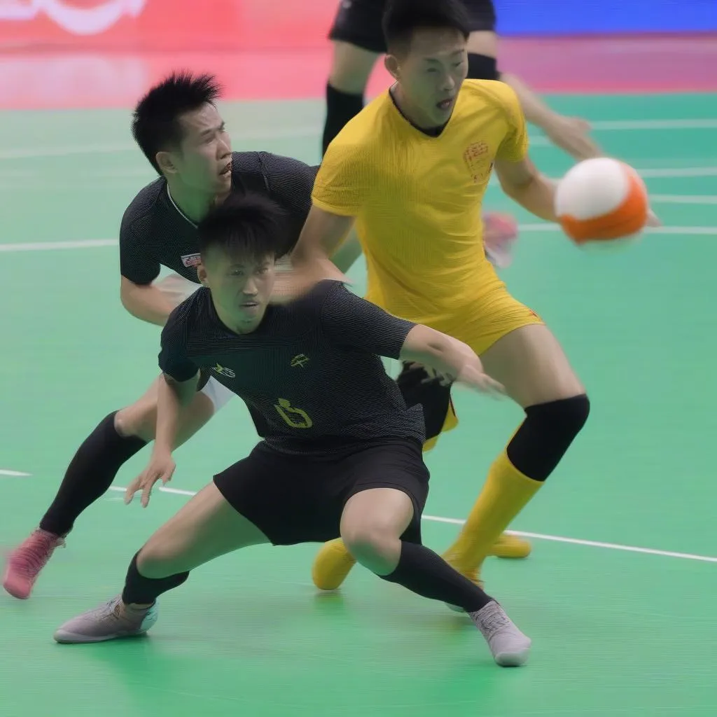 Thủ môn Minh Long cứu thua ngoạn mục trong trận chung kết SEA Games