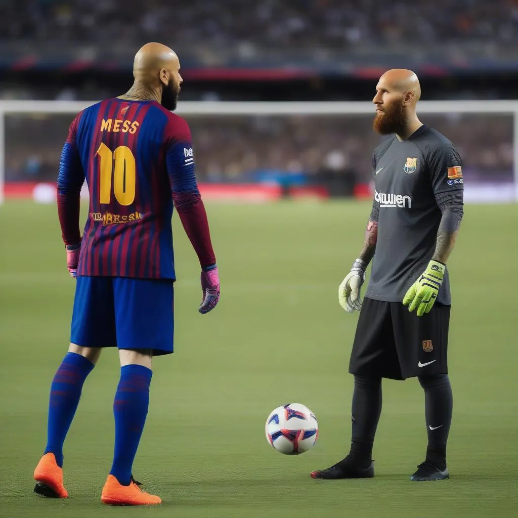 Tim Howard vs Messi