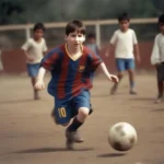 Lionel Messi tuổi thơ chơi bóng đá