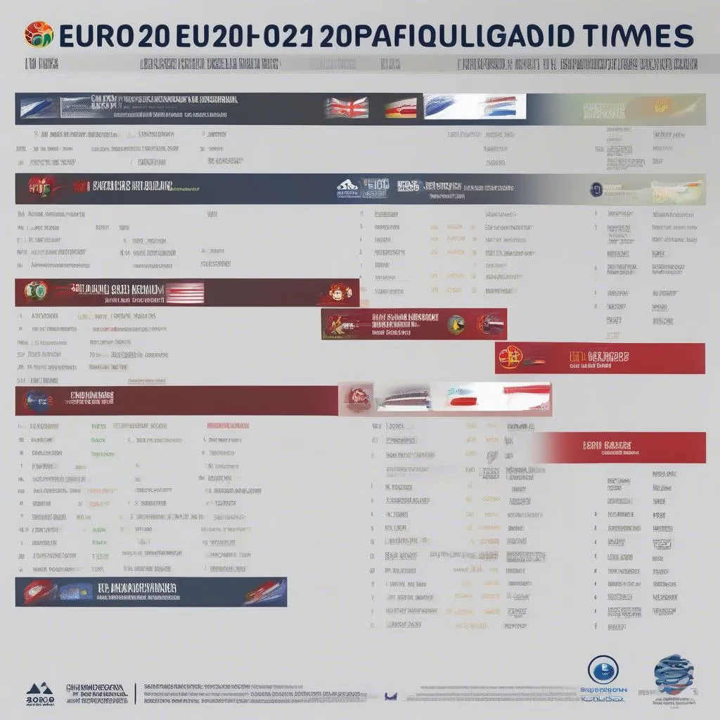 Lịch thi đấu vòng loại Euro 2024 - Cập nhật mới nhất