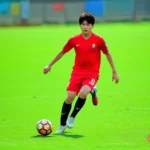 U19 Việt Nam thi đấu