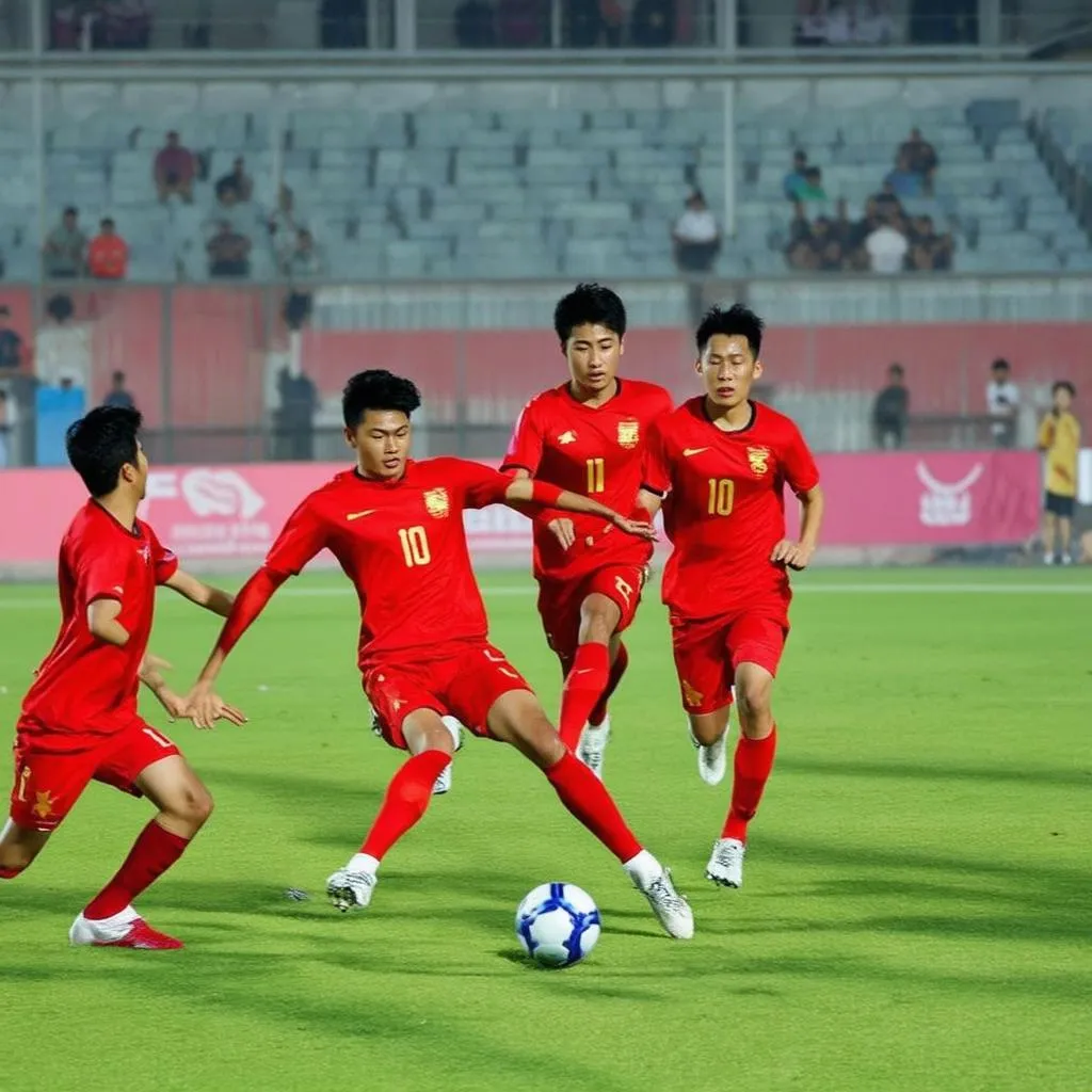 U20 Việt Nam thi đấu tại vòng loại U20 Châu Á