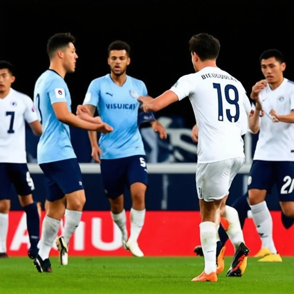 Uruguay vs Hàn Quốc