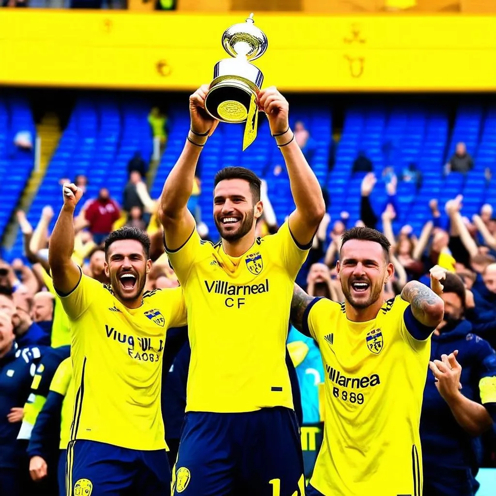 Villarreal CF ăn mừng chiến thắng