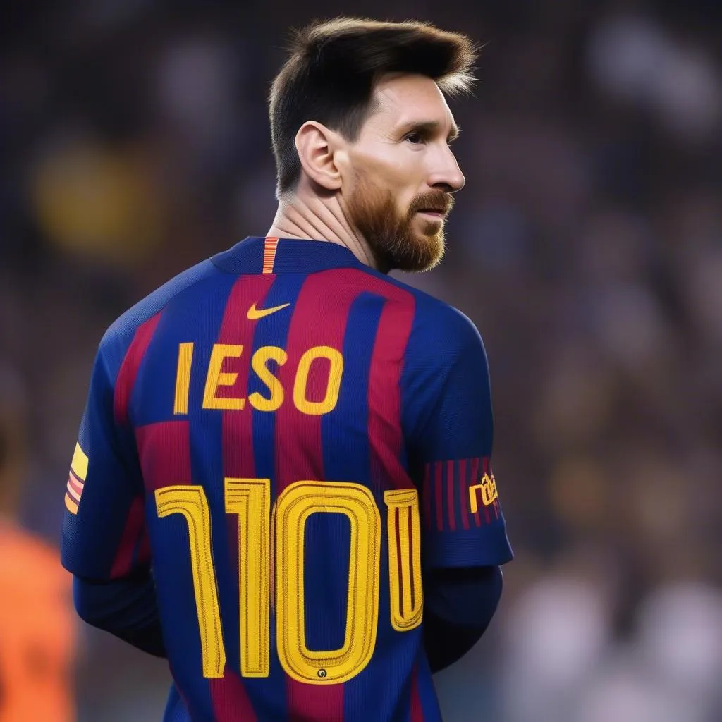 Áo đấu Messi Barcelona