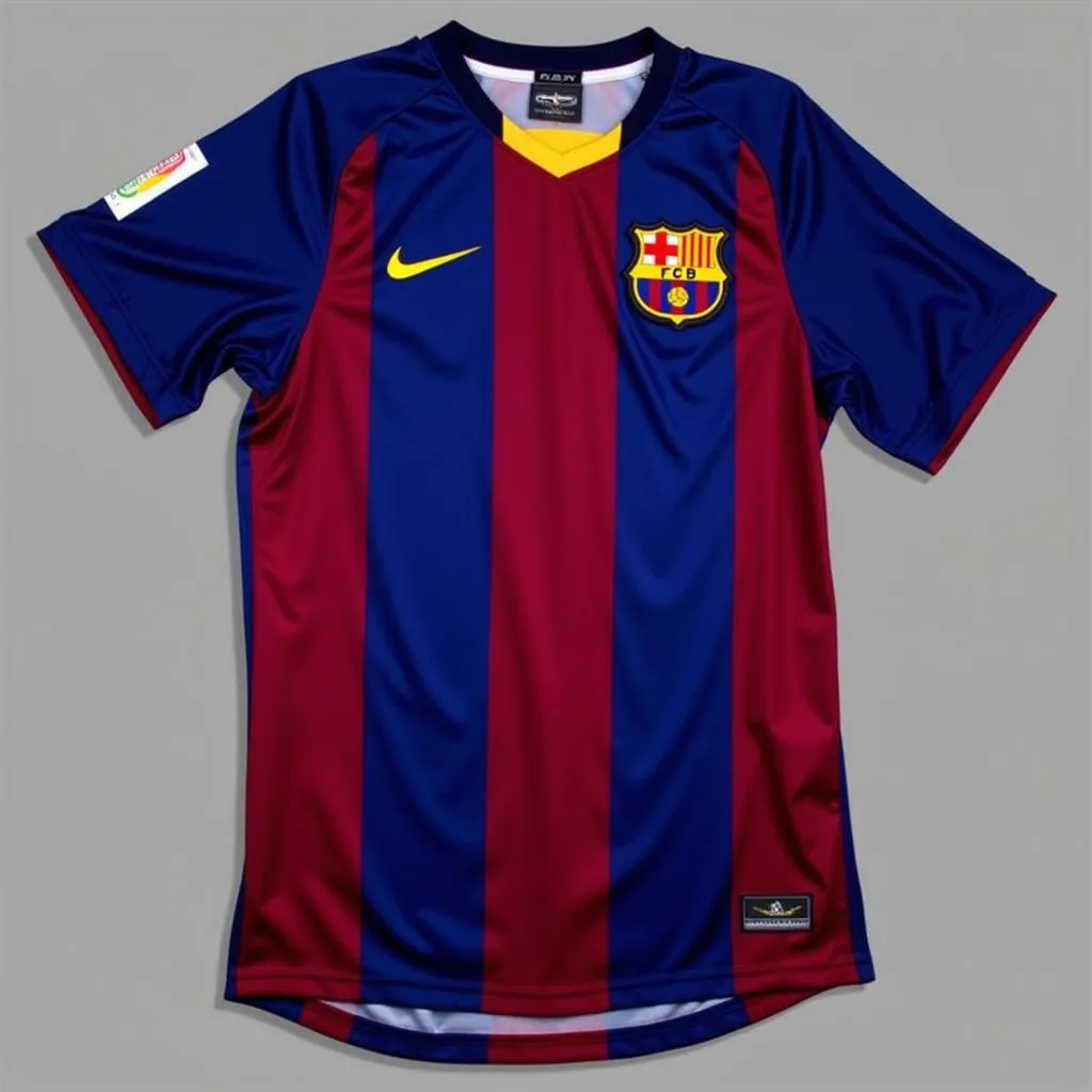 Áo đấu sân nhà Barcelona mùa giải 2010-2011