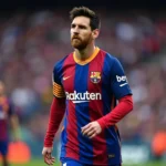 Áo đấu của Messi trong màu áo Barcelona