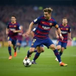 Đội hình Barcelona thi đấu tiki-taka