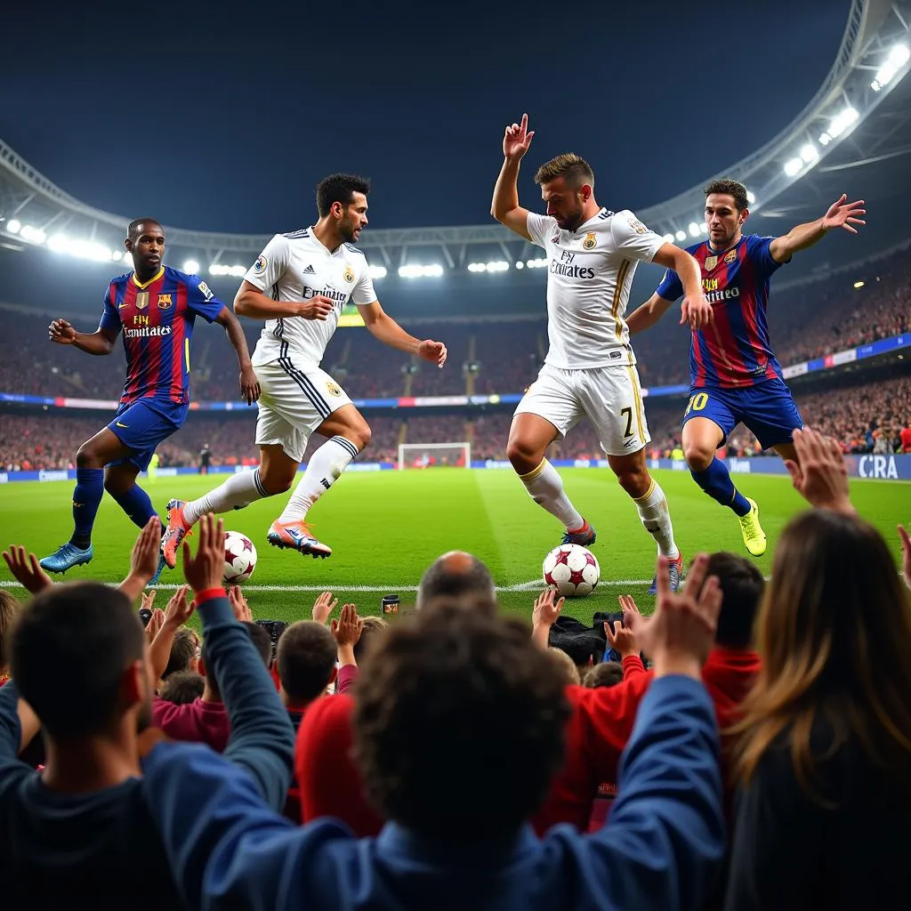 El Clasico: Trận đấu giữa Real Madrid và Barcelona