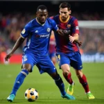 Essien chạm trán Messi