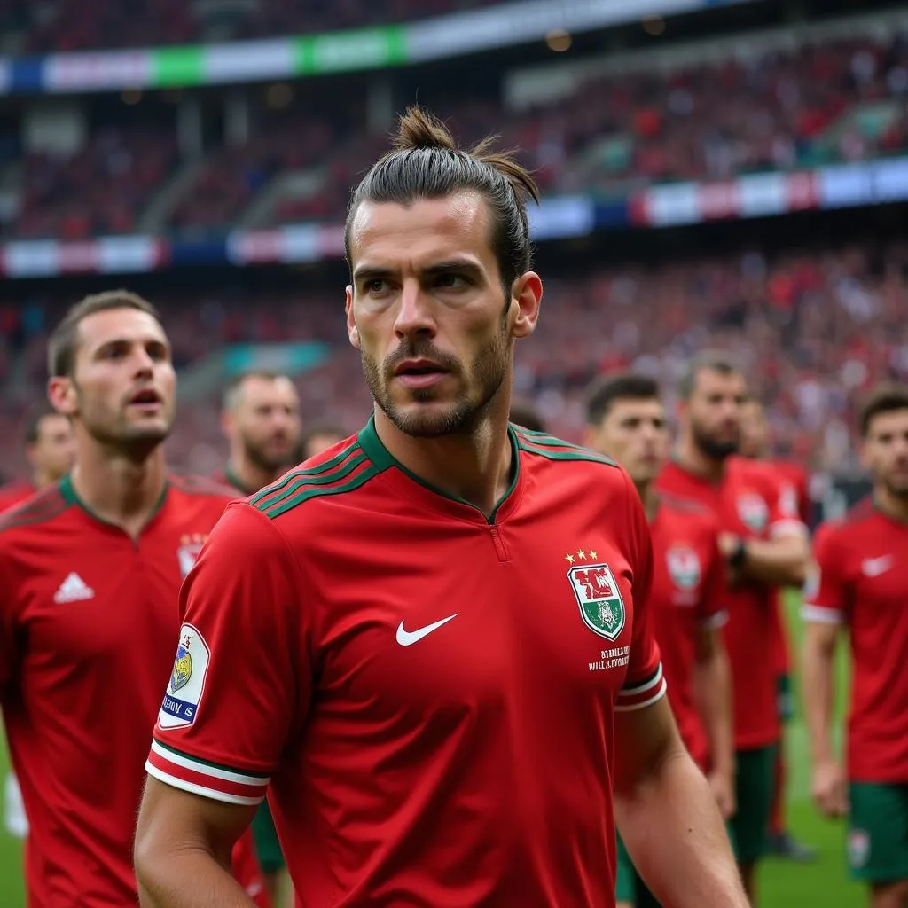 Gareth Bale dẫn dắt đội tuyển xứ Wales