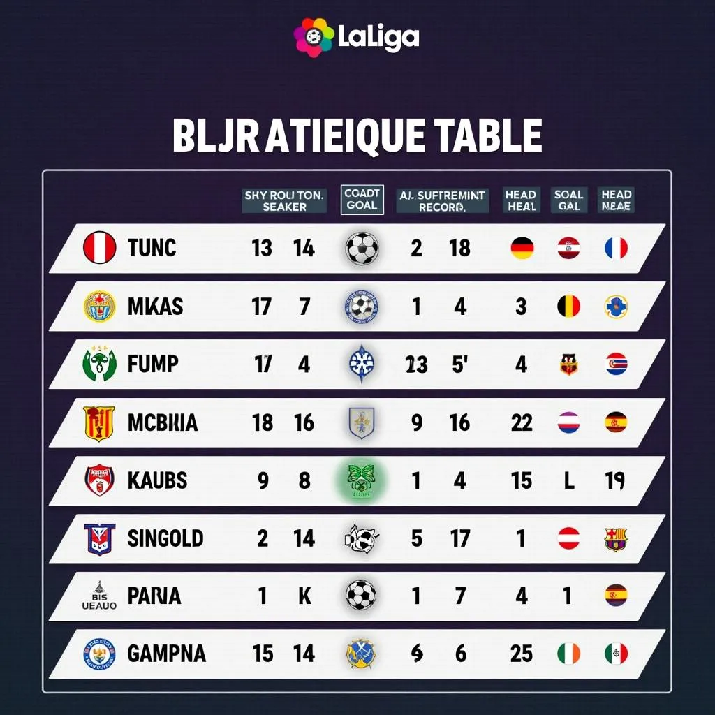 Hệ thống thi đấu của LaLiga