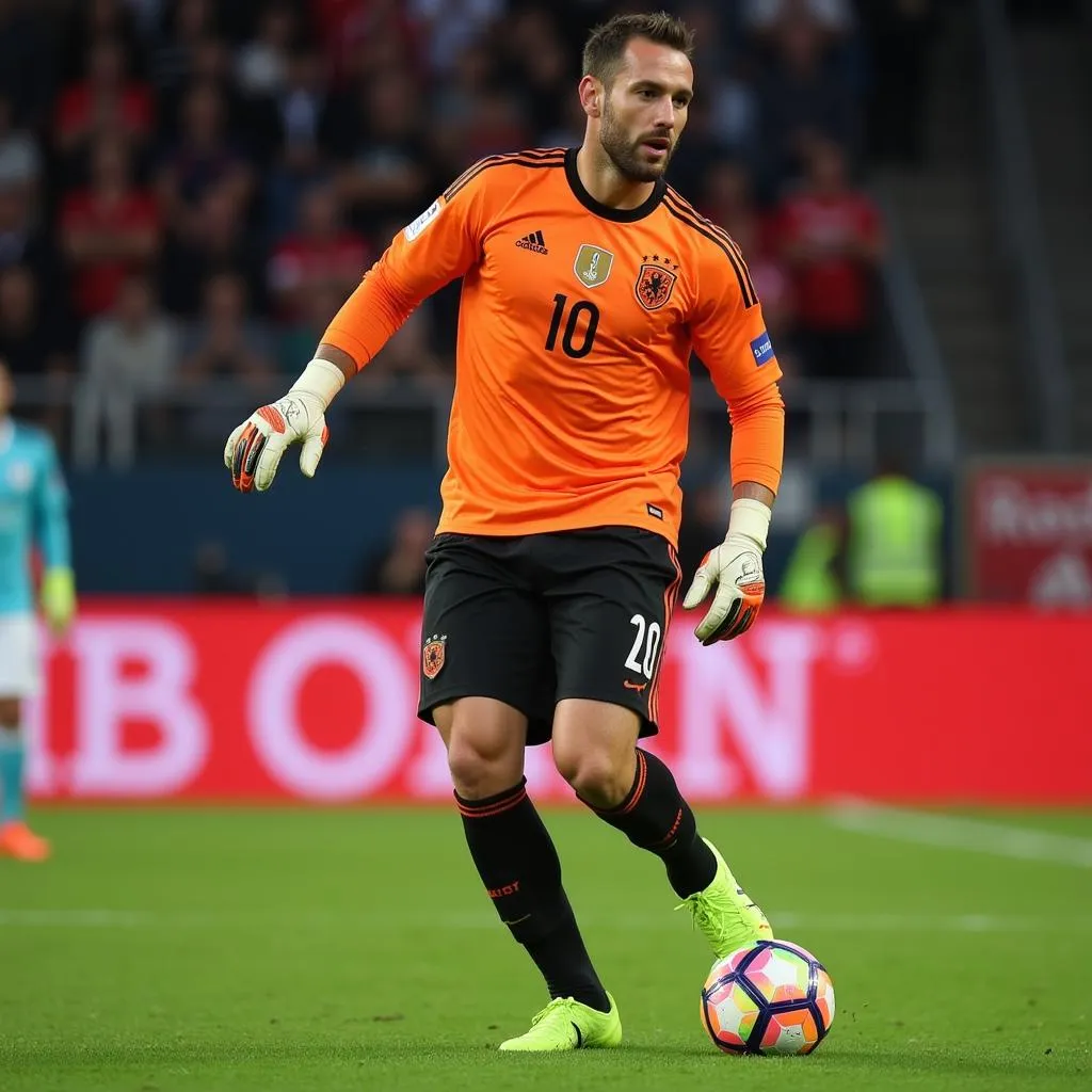 Kevin Trapp là một thủ môn người Đức hiện đang thi đấu cho Eintracht Frankfurt