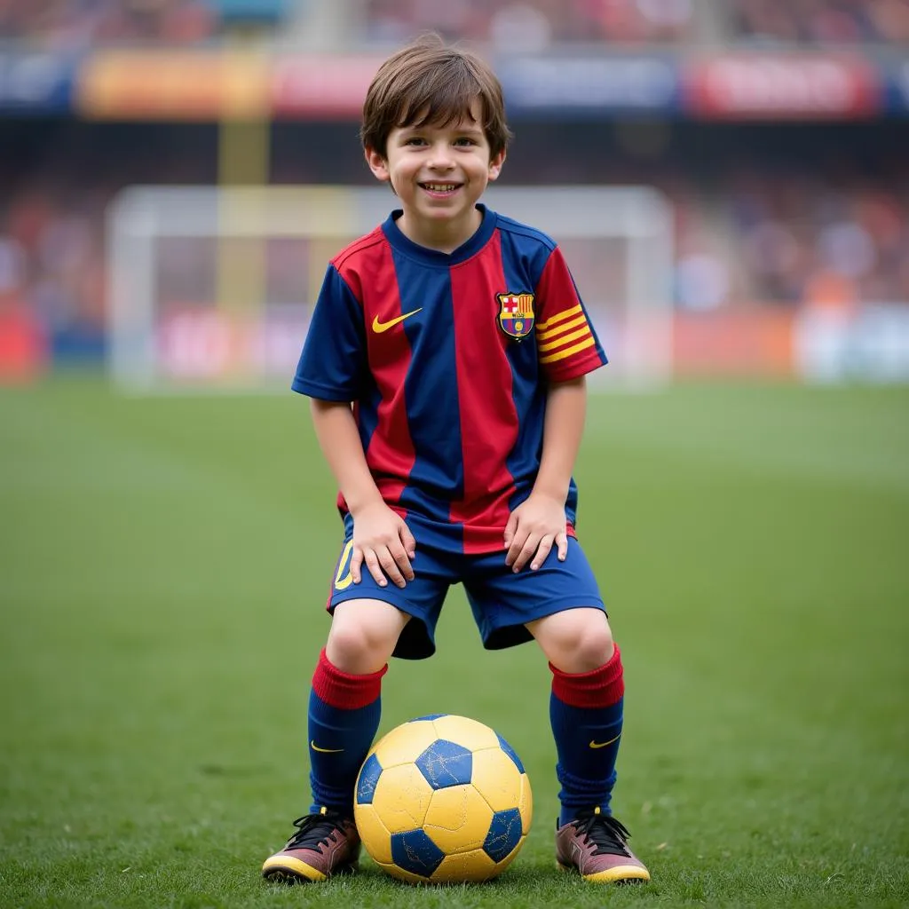 Messi thời thơ ấu