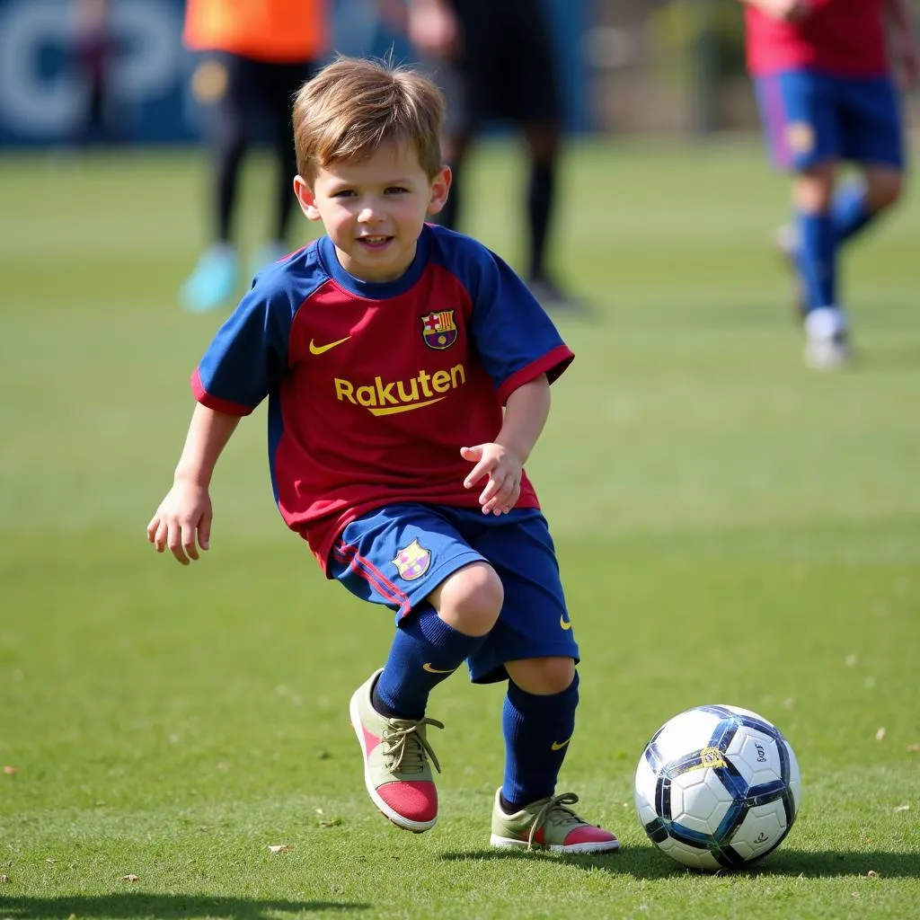 Mateo Messi, con trai thứ hai của Lionel Messi