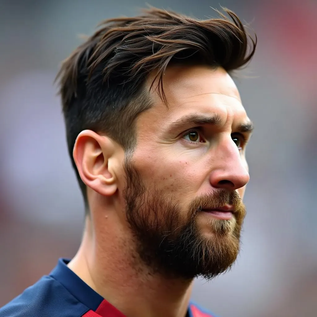 Lionel Messi's 2016 Haircut