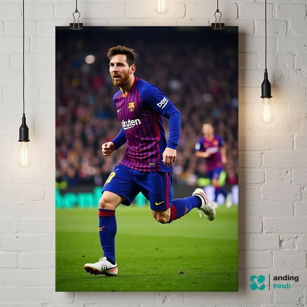 Messi ghi hai bàn thắng trong trận đấu