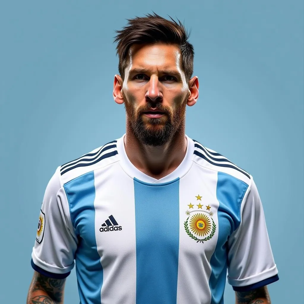 Lionel Messi Representing Argentina: A National Icon