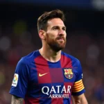 Messi trong màu áo Barcelona