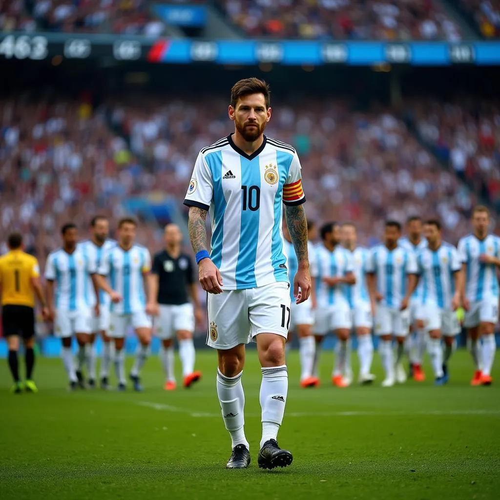 Messi dẫn dắt Argentina tại World Cup