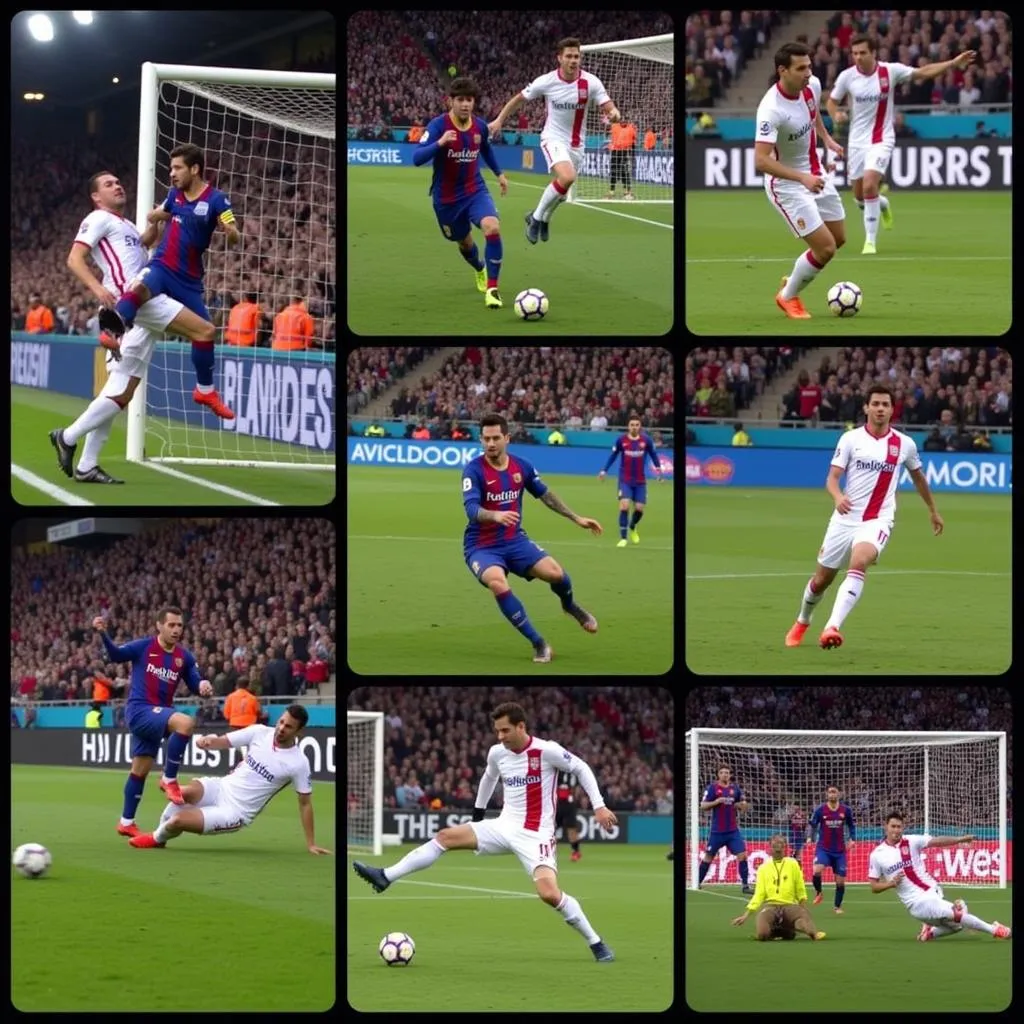 Messi's Incredible Goals Enhanced by Editing